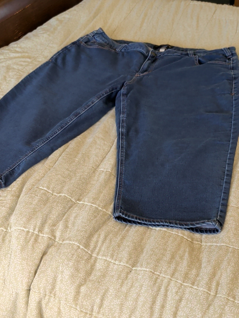 Venezia Men's Navy Blue Relaxed Denim Jeans